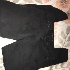 Black express jeggings